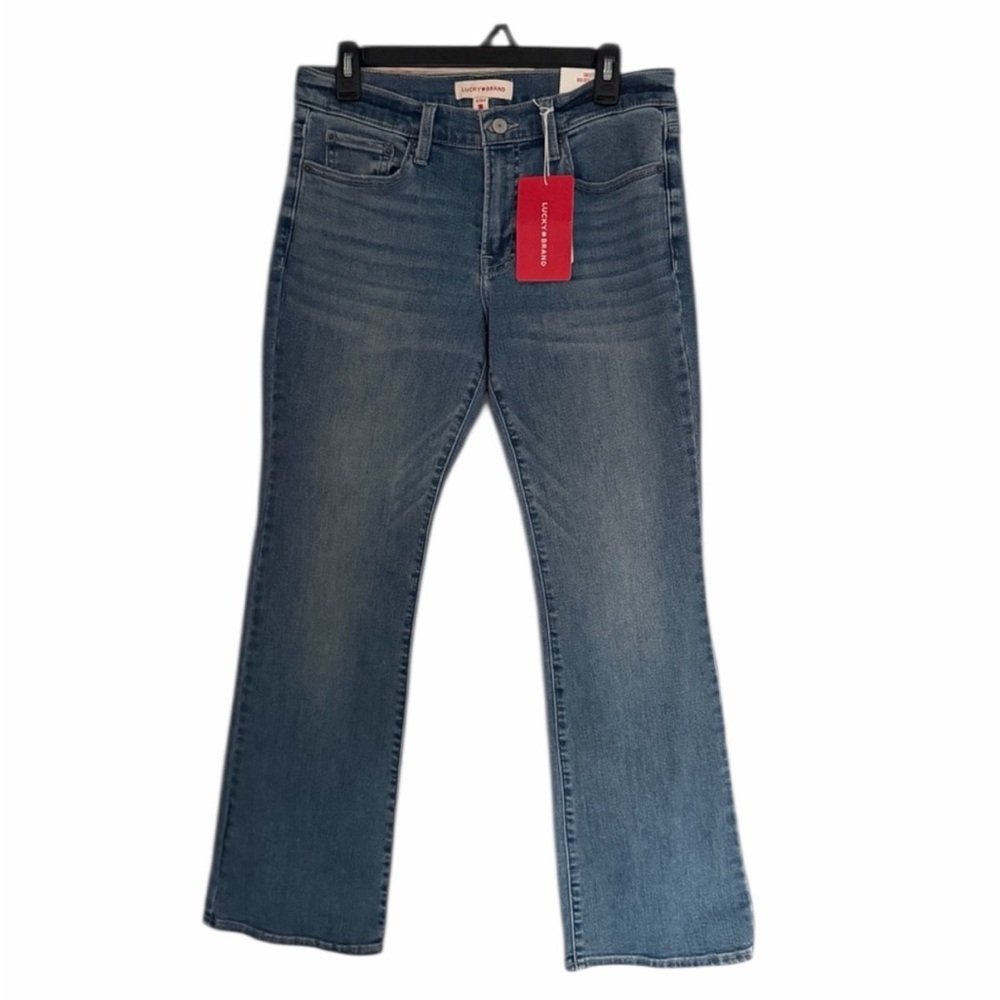 Lucky Brand Women’s 8 Mid Rise Sweet Bootcut Jeans Waist (30”) NWT Inseam 29”